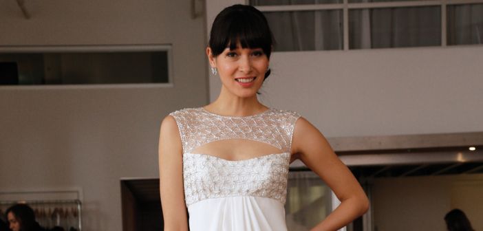 David’s Bridal | Spring 2015 Collection | On The Runway Galina SRL644