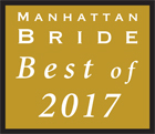 Manhattan Bride Best of 2017 Award