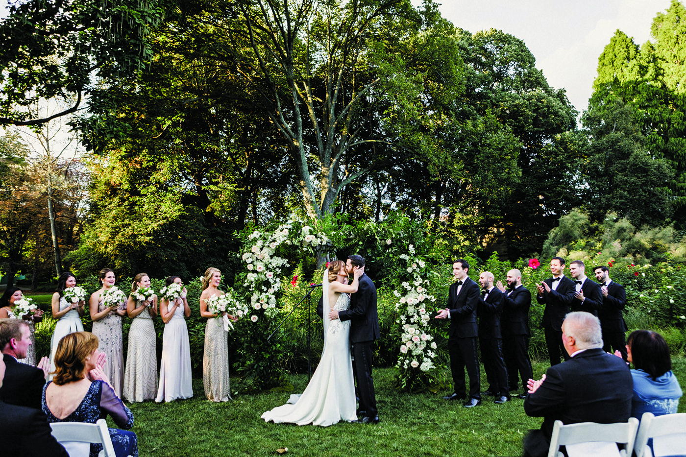 Ashley Joe S Wedding At Brooklyn Botanic Garden Ny