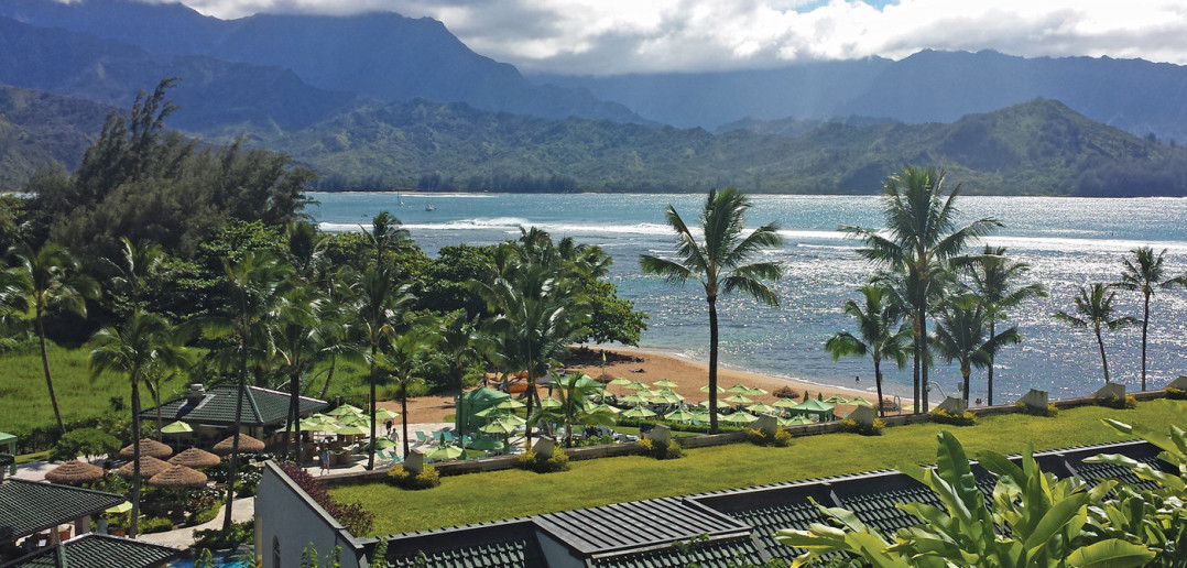 View from The St. Regis Princeville