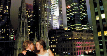 Milton Gil Photographers, Bride & Groom, Manhattan Glamour
