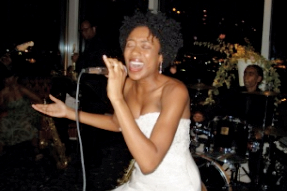 Flore Events, Onstage at her Wedding