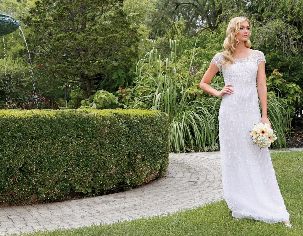 Gown: Lucia Rodriguez (LW7045 $4,700)