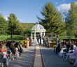 Falkirk Estate & Country Club, the ceremony for Alexa & Russ (Allen E. Levine Photography)