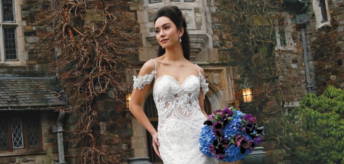 Skylands Manor | Wedding Venue-Bridal Gown Photos Gown: Eve of Milady (346), PMK Floral Arts