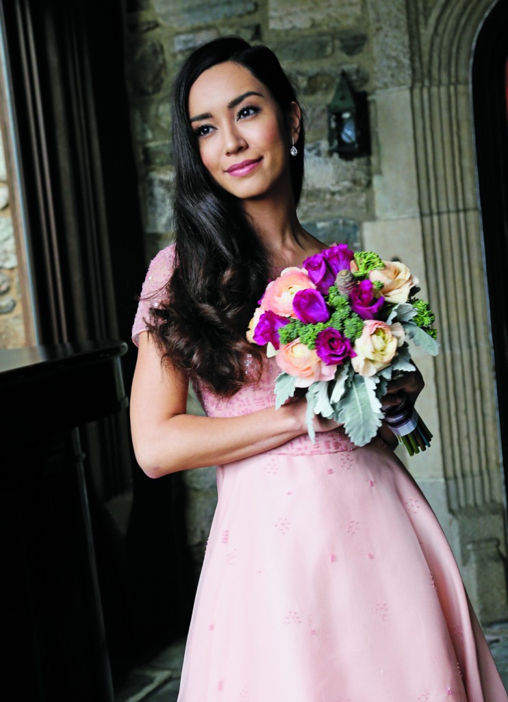 Gown: Lucia Rodriguez (LE8420, $5800), Sandra's & Donath's Florist