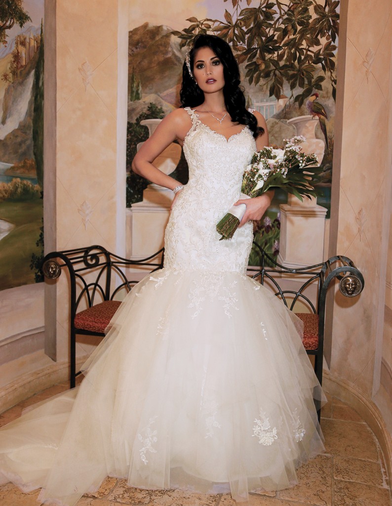 Gown: Bossina Signature (BB102, $1,600), Torcianna Events & Florals