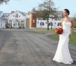 Gown: Jennifer Black at Tulle NY (Karlie, $1,960), Bouquet: Mitch Kolby Events, Jewelry: David's Bridal