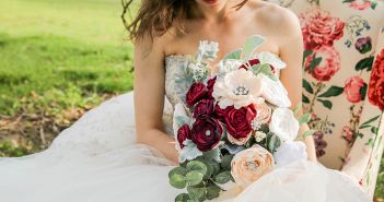 Forever Brooch Bouquets, Royal Wedding (Ruffles & Trains Photography)