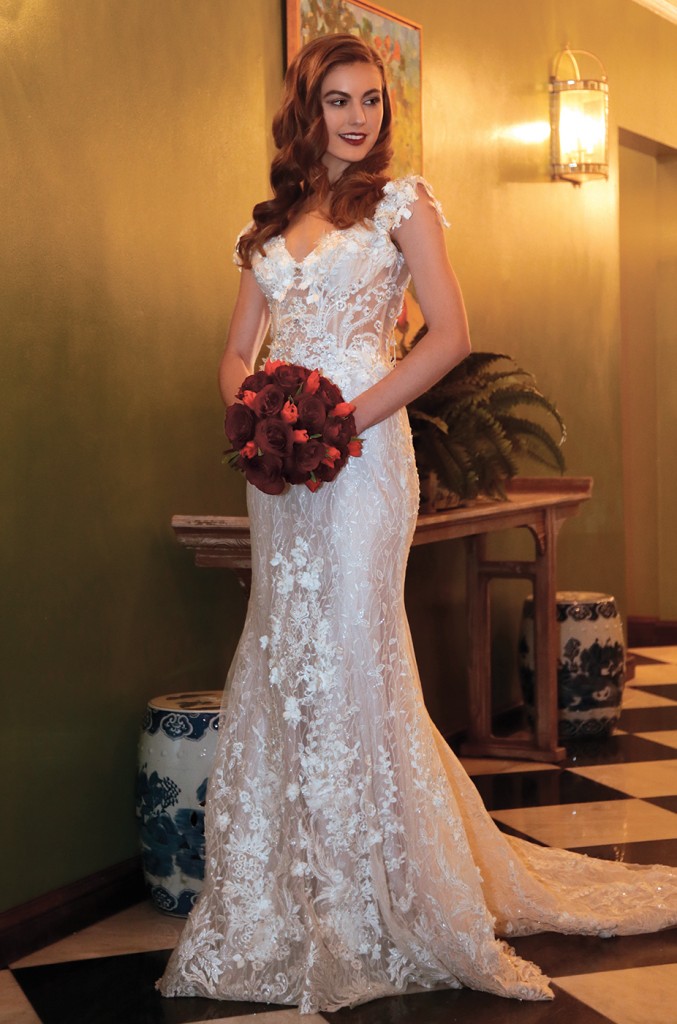 Gown: Eve of Milady (4373). Ariston Flowers