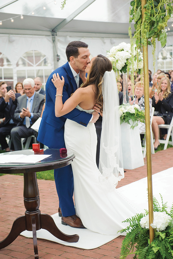 Sara & Paul's Wedding at Bourne Mansion NY