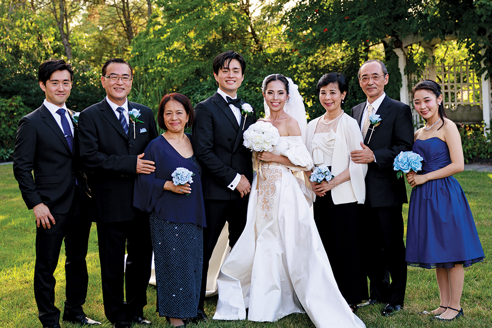 Kazue & Satoshi's Garden Wedding at Birchwood Manor
