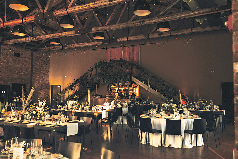 Christie & Ryan's Rustic Wedding at The Roundhouse NY