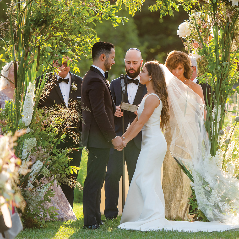 Stephanie & Michael's wedding at Brooklyn Botanic Garden